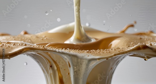 Milkcoffe splash