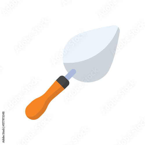 Trowel vector icon