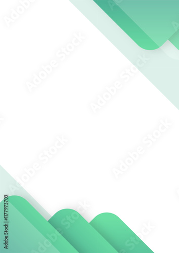 Neutral light background with minimalistic abstract shapes