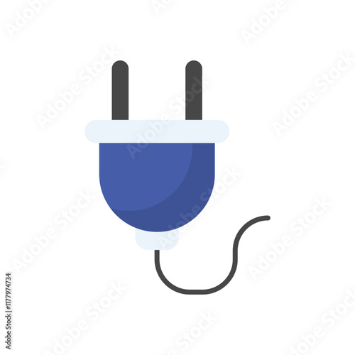 Plug vector icon