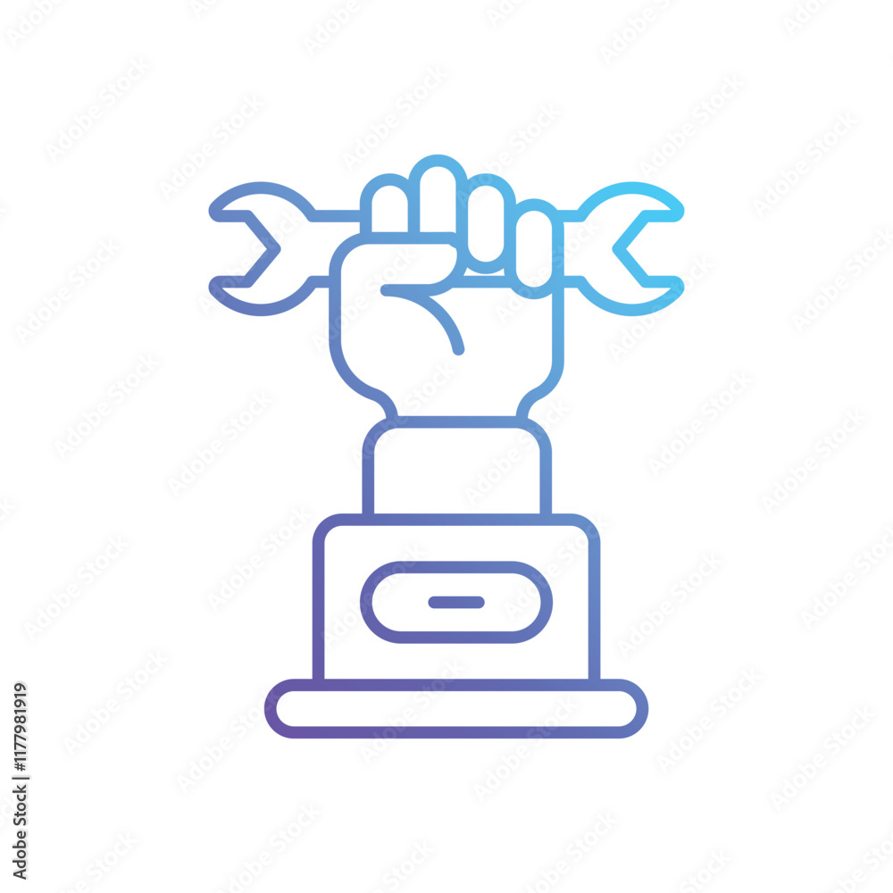 Tropy vector icon Tropy vector icon