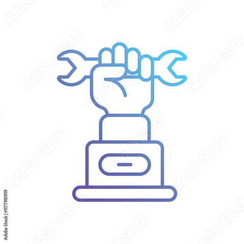 Tropy vector icon