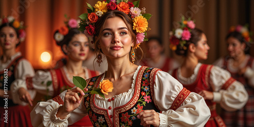 Traditional Russian Dance Performance