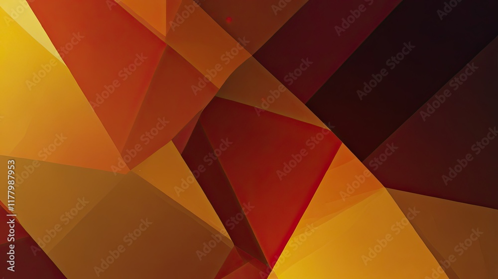 Geometric shapes blend in a rich tapestry of orange and yellow colors creating a dynamic and vibrant abstract composition filled with energy Geometric shapes blend in a rich tapestry of orange and yellow colors creating a dynamic and vibrant abstract composition filled with energy