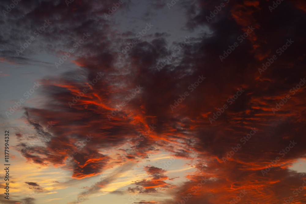 © Raymond Forbes LLC/Stocksy - Dramatic sunset sky cloud nobody landscape