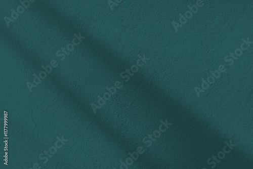 transformative teal wall background rough texture textured shadow and light color of the year 2026 trend trends dark green tone photo