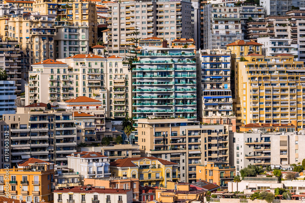 Vue sur Monaco depuis le Rocher