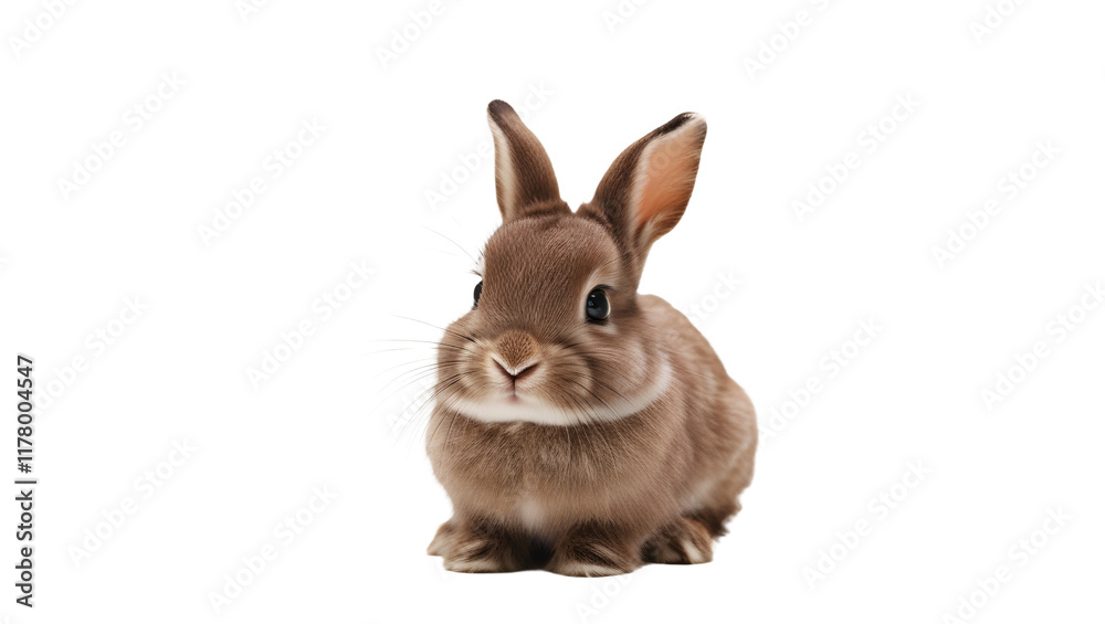 Obraz premium rabbit isolated on white