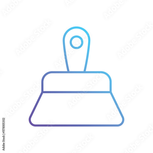 Plastering Trowel vector icon