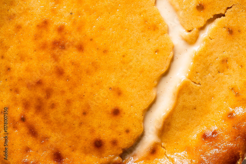 cheesecake texture detail  photo