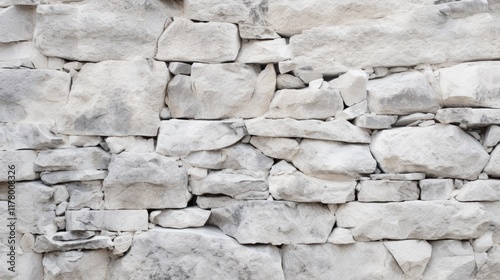 Elderly brick wall, textured and rough, showcases aged architecture in full frame.
