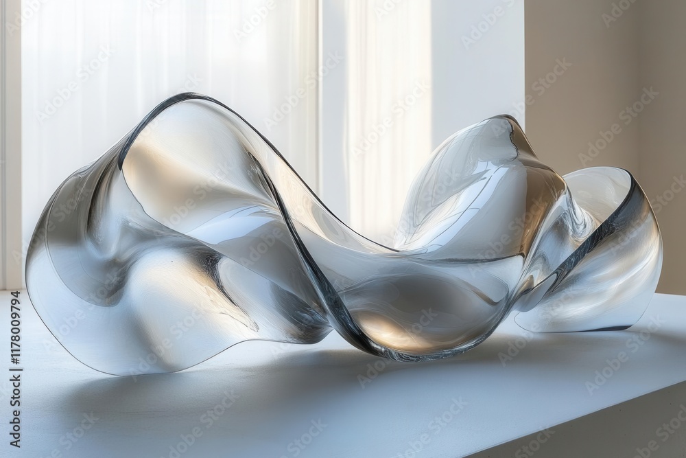 abstract glass shapes create an intriguing composition on a pure white backdrop showcasing smooth curves and reflective surfaces that play with light and shadow evoking a sense of modern elegance abstract glass shapes create an intriguing composition on a pure white backdrop showcasing smooth curves and reflective surfaces that play with light and shadow evoking a sense of modern elegance