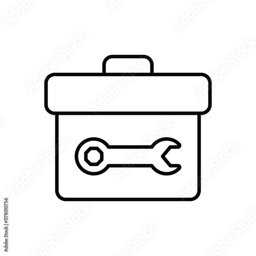 Toolbox vector icon