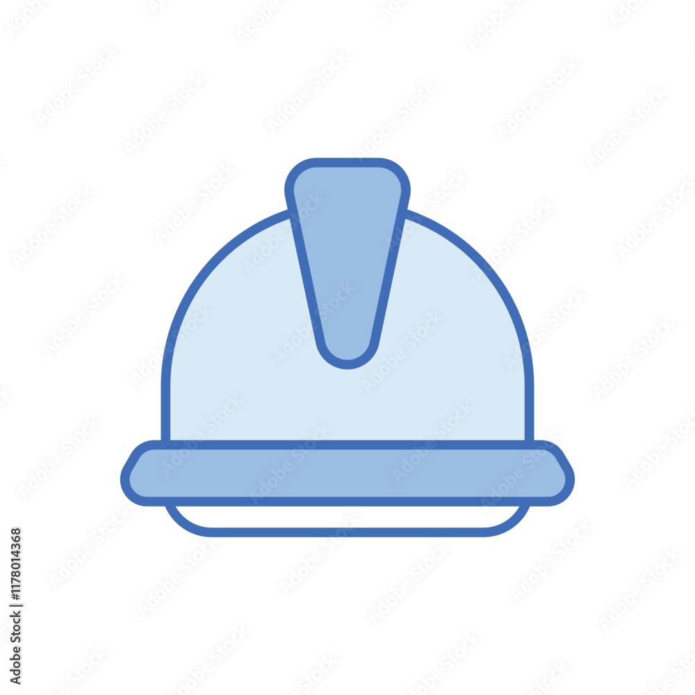Safety Helmat vector icon Safety Helmat vector icon