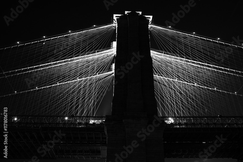 Brooklyn bridge abstract photo