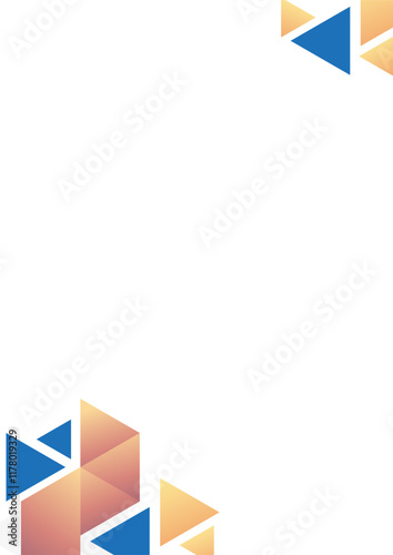 Schilderij op canvas Neutral abstract white background for sleek modern layouts