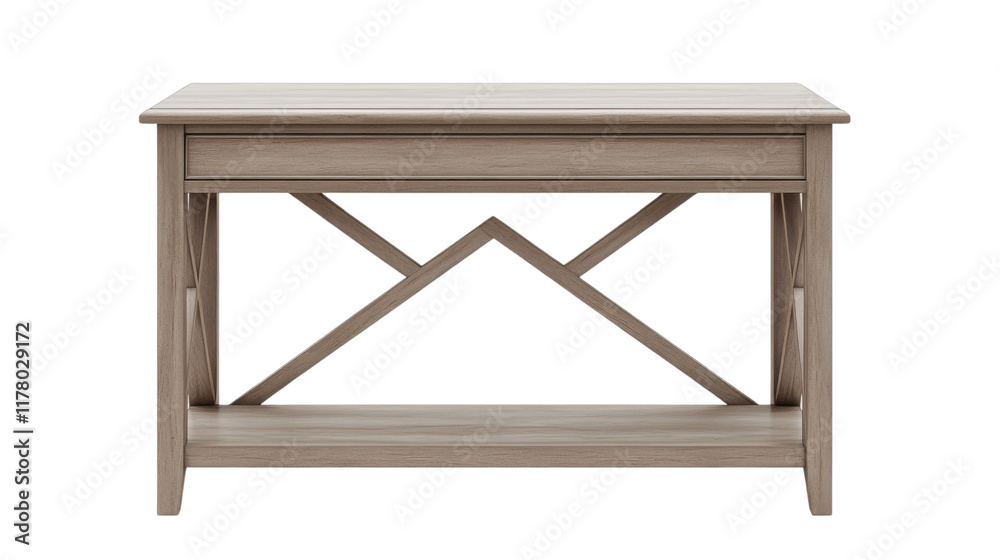 Entryway table, isolated on transparent background