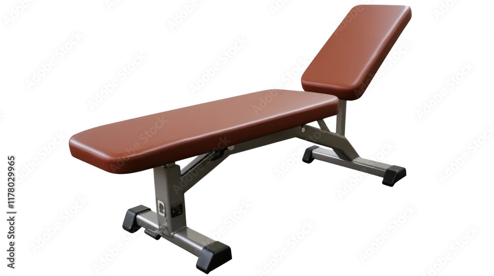 Exercise Bench, isolated on transparent background Exercise Bench, isolated on transparent background