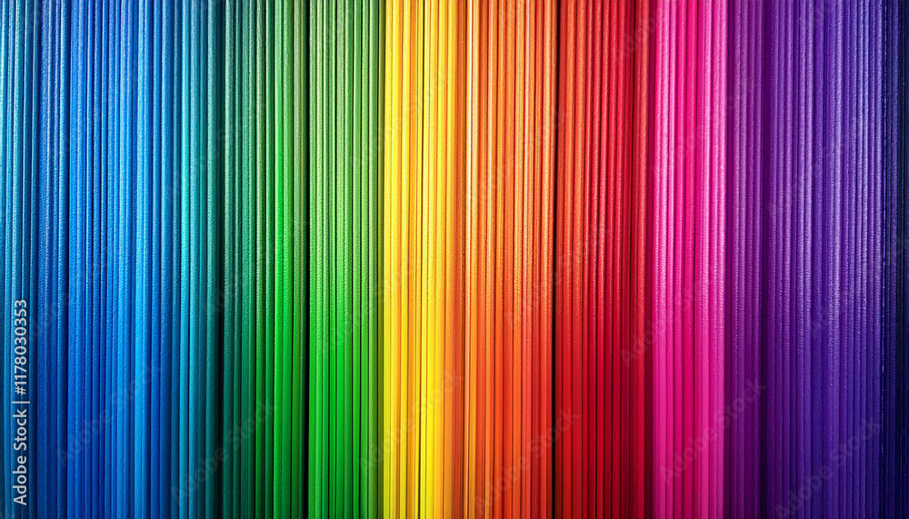 Obraz premium rainbow linear gradient vertical background shade generative ai