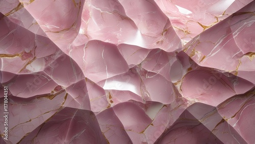 Pink marble texture background. High resolution marble pattern with soft light, crackle vein