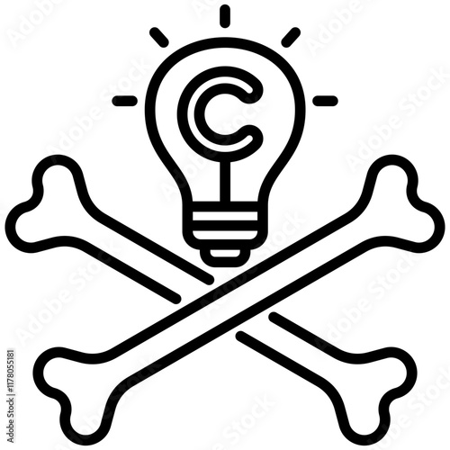 Intellectual Piracy Icon