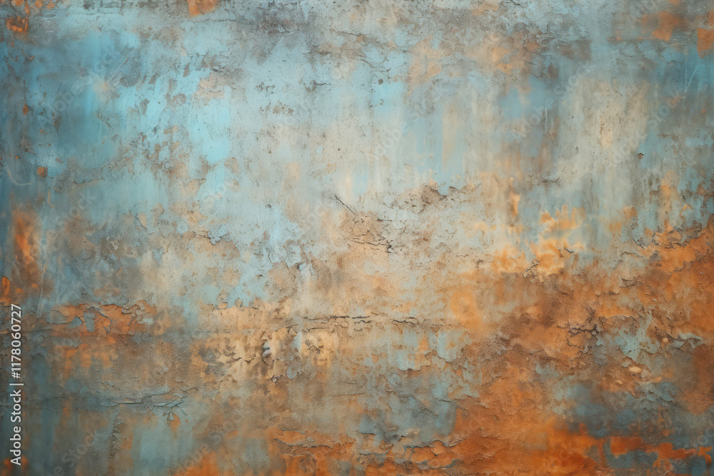 Processed collage of old rusty metal sheet texture in daylight. Background for banner Processed collage of old rusty metal sheet texture in daylight. Background for banner