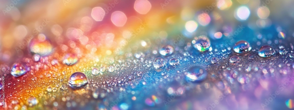 Rainbows reflect beauty and hope through vibrant colors and sparkling water droplets in a natural display of light Rainbows reflect beauty and hope through vibrant colors and sparkling water droplets in a natural display of light