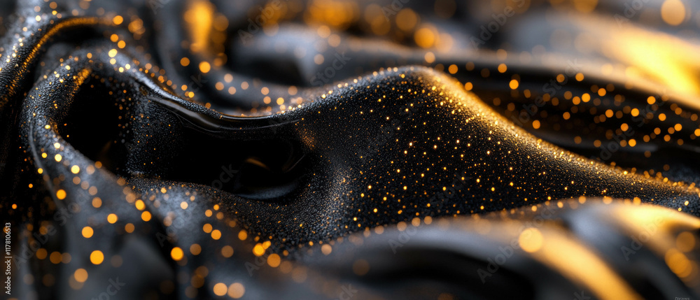 Layered textures with metallic sheen create a dynamic, captivating background Layered textures with metallic sheen create a dynamic, captivating background