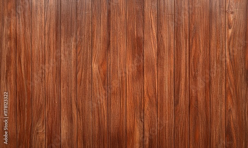 Vertical dark brown wood planks background texture for design or construction projects.