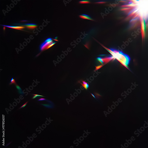 light prism effect overlay