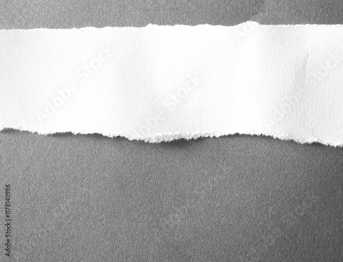 Recycled craft torn tear paper texture as background.