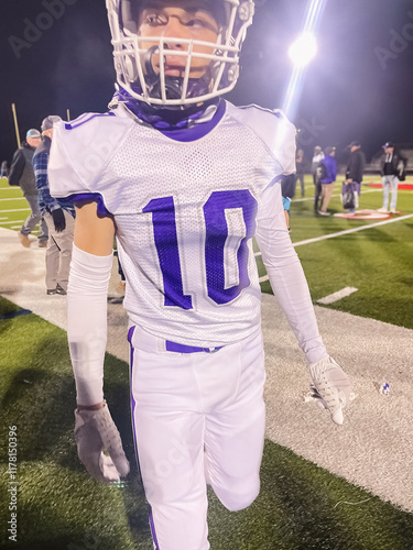 High School Football Player