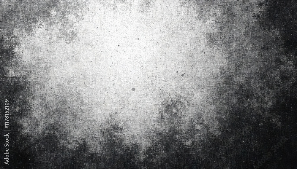 Fototapeta premium Black and white grainy backdrop, abstract noise pattern , black, design