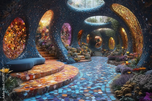 inside a captivating imagination palace filled with vibrant colors and fantastical elements inviting viewers to explore the limitless realms of creativity and wonder photo