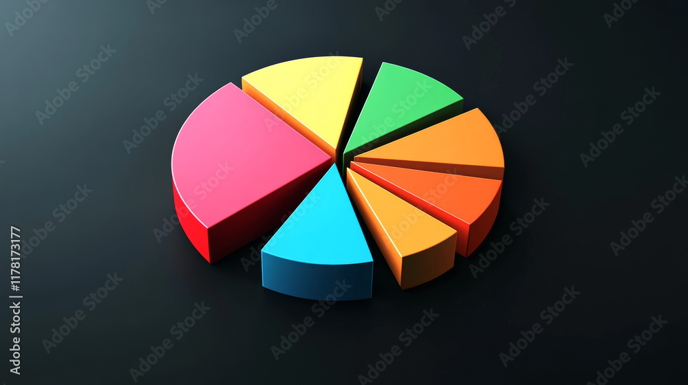 Obraz premium Customizing Your Pie Chart Slices.