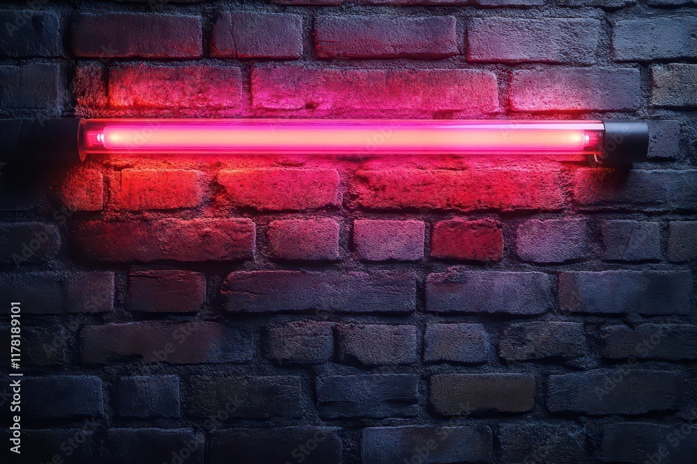 neon glowing text effect illuminates a bold phrase against a weathered brick wall creating a striking visual impact that symbolizes creativity and urban style perfect for modern advertising neon glowing text effect illuminates a bold phrase against a weathered brick wall creating a striking visual impact that symbolizes creativity and urban style perfect for modern advertising
