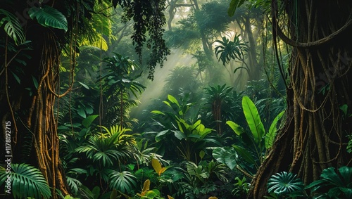 Dense Green Jungle