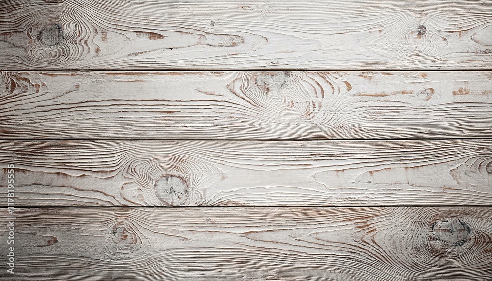 Naklejka premium Rustic white wood table made of old wood table texture. Wood table top. 