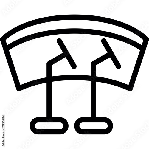 Windshield Wipers Icon