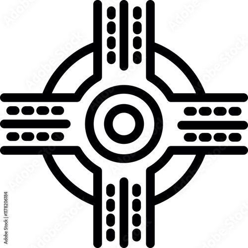 Roundabout Icon