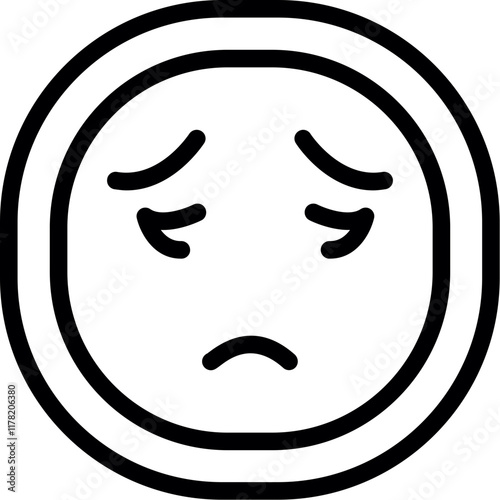 Sad Face Icon