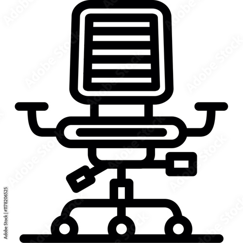 Empty Chair (Loneliness) Icon