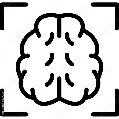 Brain Scan Icon