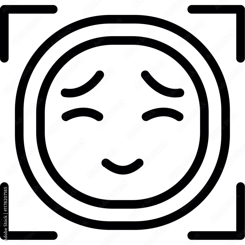 Facial Expression Analysis Icon Facial Expression Analysis Icon