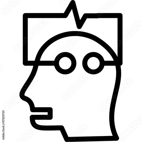 Brain Activity Icon