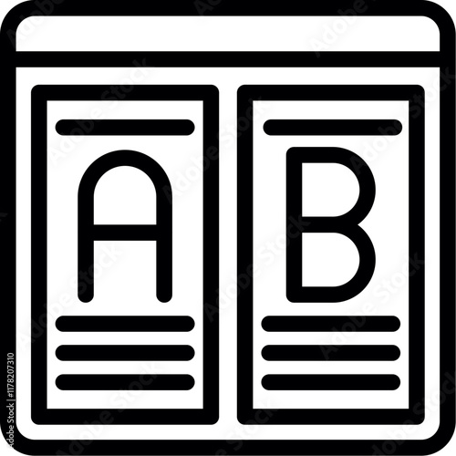 AB Testing Icon