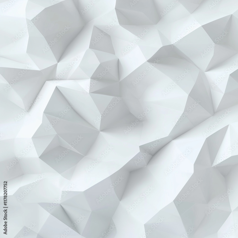 Obraz premium Wide White Background 3d illustration