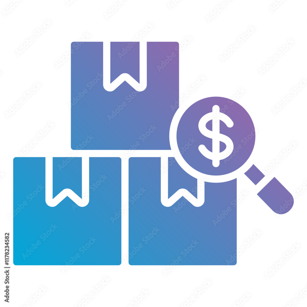 Fototapeta premium Inventory Icon