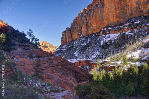 Winter Dusting in Boyton Canyon Wilderness photo