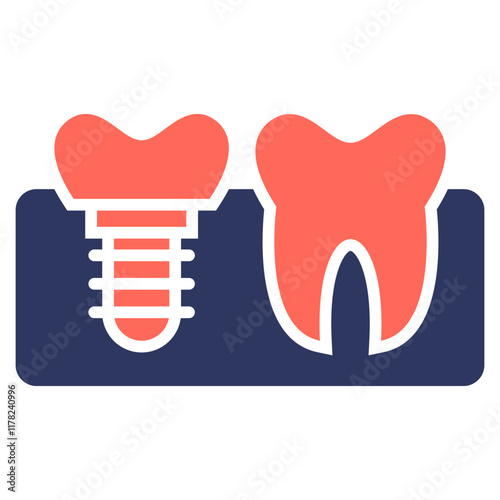 Dental Implant Icon